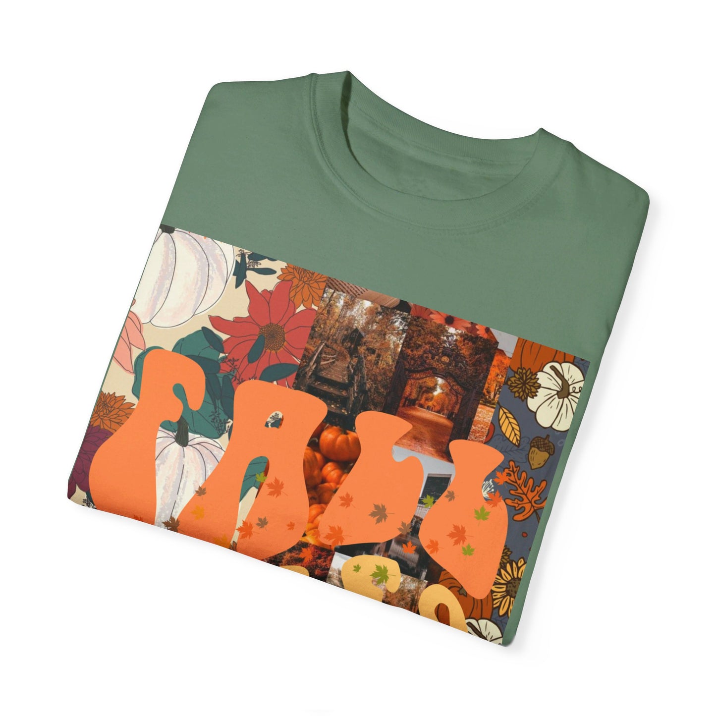 Fall vibes Unisex Garment-Dyed T-shirt